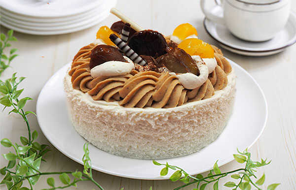 ミルクチョコクリームケーキ