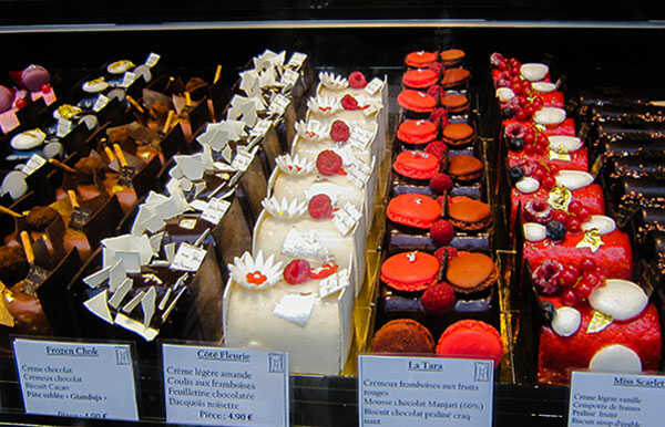 販売予定のケーキ